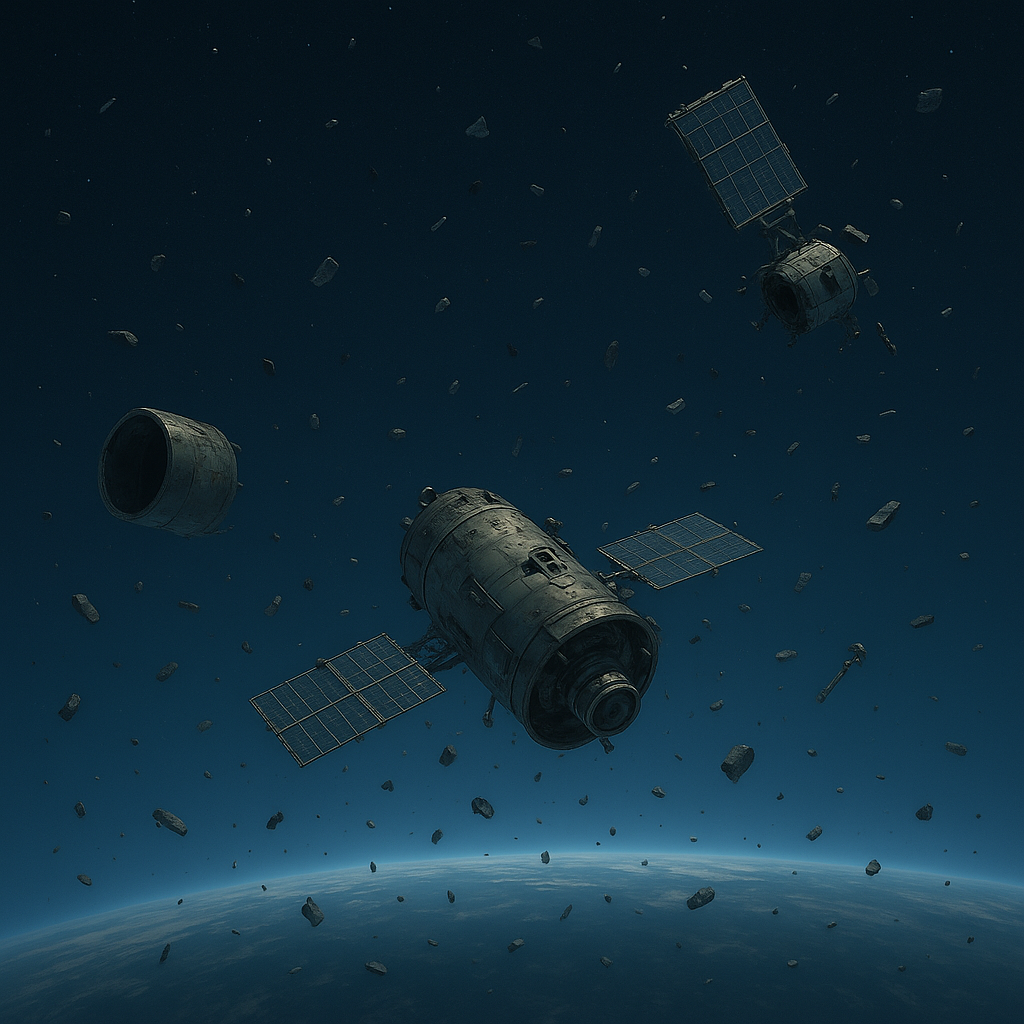Space-Trash - die dunkle Seite des Fortschritts